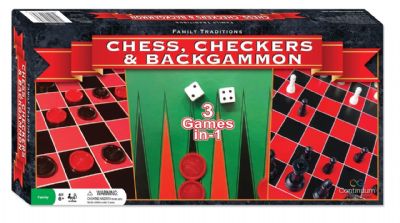 Family Traditions Chess Checkers Backlgammon