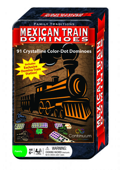 Family Traditions Mexican Train Dominoes