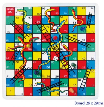 Snakes and Ladders Wooden