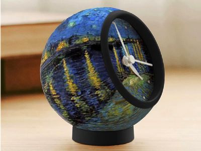 3D Clock Van Gogh Starry Night