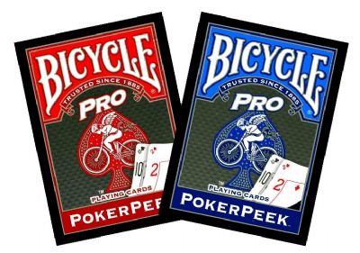 Bicycle Pro Poker Peek