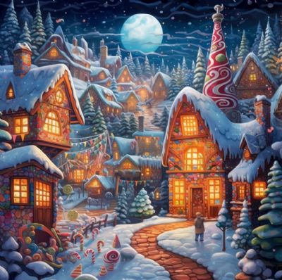 Gingerbread Grove 1000 pce Jigsaw Puzzle