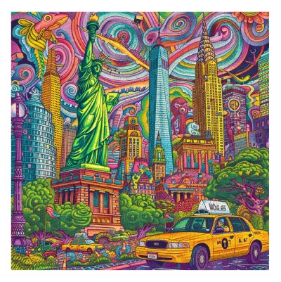 Mystical Manhattan 1000 pce Jigsaw Puzzle