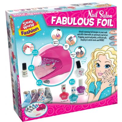 Nail Salon Fabulous Foil