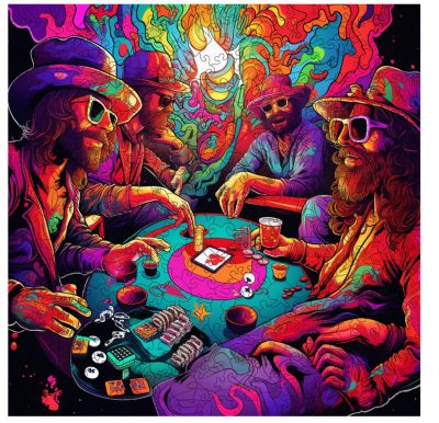 Trippy Puzzles Poker Palooza 300 pce Wood