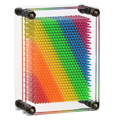 Rainbow Pin Art