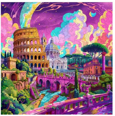 Trippy Puzzles Roman Riddle 300 pce Wood