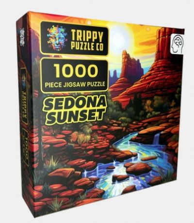 Sedona Sunset 1000 pce Jigsaw Puzzle