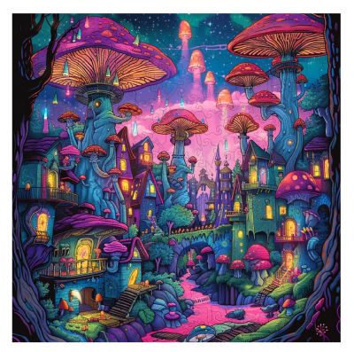 Shroomopolis 1000 pce Jigsaw Puzzle