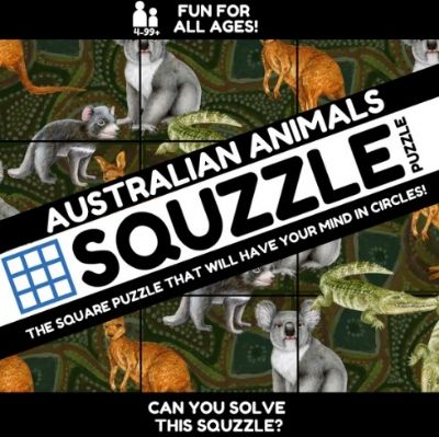 Squzzle Puzzle Australian Animals