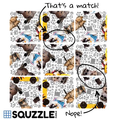 Squzzle Puzzle Cool Cats