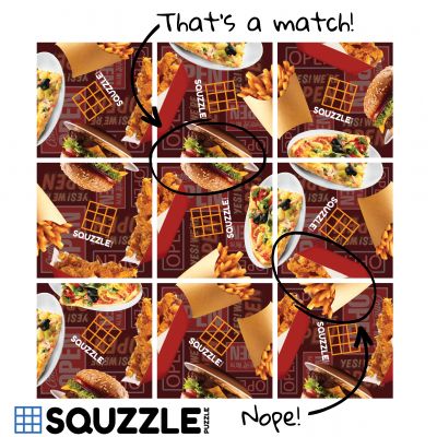 Squzzle Puzzle Food