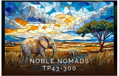 Stained Glass Series Noble Nomads 300 pce Wood