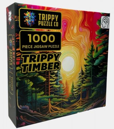 Trippy Timber 1000 pce Jigsaw Puzzle