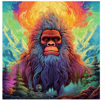 Trippy Puzzles Yeti Yonder 300 pce Wood